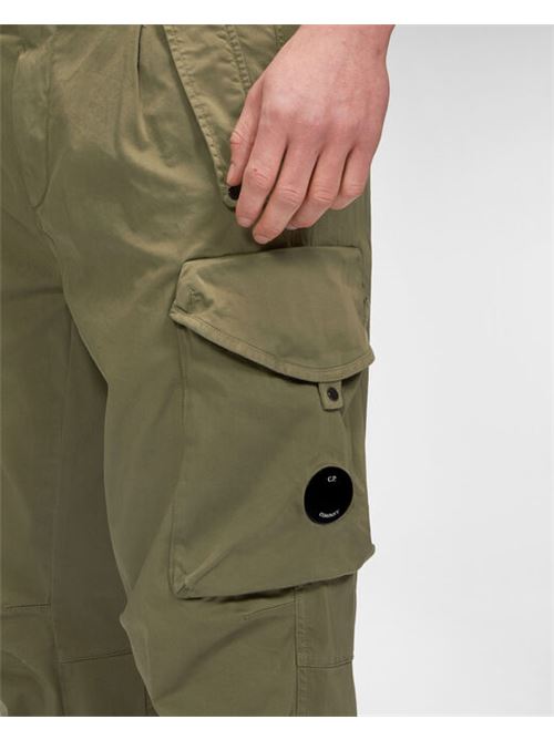 stretch sateenloose fit cargo pant C.P. COMPANY | CMPA059A-005694G648